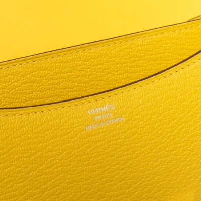 Hermes Constance III 18 Miroir Chevre Jaune De Naples 2025