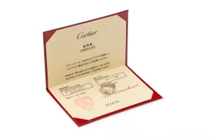 Cartier LOVE Ring Classic Model 1 Diamonds Platinum pt950 Gold Size 50