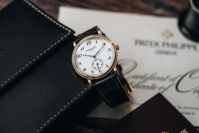 Patek Philippe Calatrava Manual 33mm Black Leather 5022J 2001