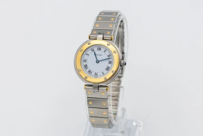 Cartier Santos Ronde Vendome 27mm Steel & 18ct Yellow Gold 8191 1988
