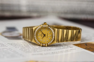 OMEGA Constellation 22.5mm 18ct Yellow Gold 1167.10.00 Circa 1995