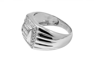 14ct White Gold Diamond Ring 0.45ct