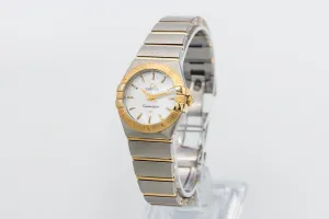 OMEGA Constellation 24mm Stainless Steel & Yellow Gold 123.20.24.60.05.002 2014