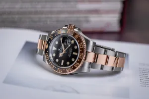 Rolex GMT-Master II 40mm 'Rootbeer' Steel & 18ct Rose Gold Oyster 126711CHNR]