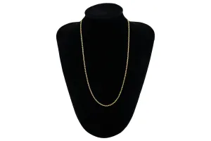 9ct Yellow Gold Anchor Link Chain 16" 2.9g