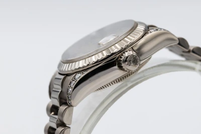 Rolex Lady DateJust 26mm 18ct White Gold Presidential 179239 2003