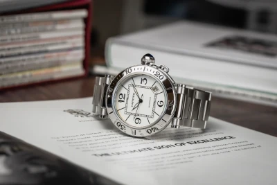 Cartier Pasha Seatimer 40mm Stainless Steel W31080M7/2790 Circa 2010