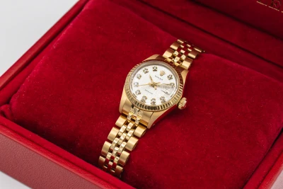 Rolex Lady DateJust 26mm 18ct Yellow Gold Jubilee 6917 1979
