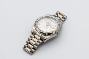 Rolex Day-Date II 18ct White Gold Presidential 218239 2014