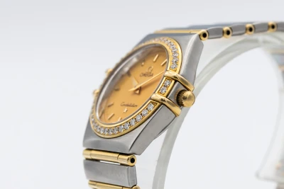 OMEGA Constellation 25mm 18ct Yellow Gold & Steel 6552/864 Circa 2000s