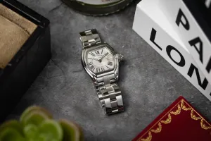 Cartier Roadster 33mm Stainless Steel W62016V3/2675 Circa 2010