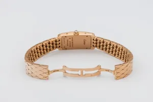 Cartier Tank Americaine Mini 19mm 18ct Rose Gold WB710008 Circa 2010