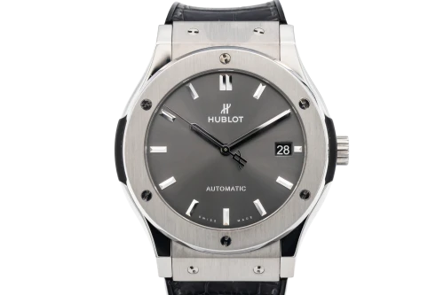 Hublot Classic Fusion 45mm Black Leather 511.NX.7071.LR 2019