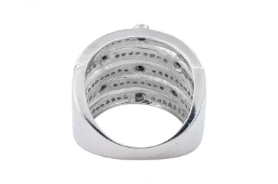 9ct White Gold Diamond Ring