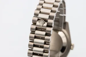 Rolex Day-Date 36mm 18ct White Gold Presidential 118389 2005