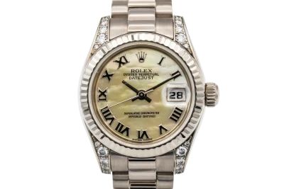 Rolex Lady DateJust 26mm 18ct White Gold Presidential 179239 2003