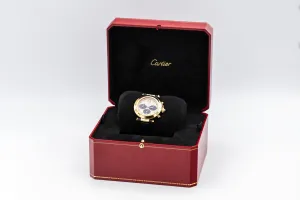 Cartier Pasha de Cartier Chronograph 38mm Dark Blue Leather W3003551/0960 1996