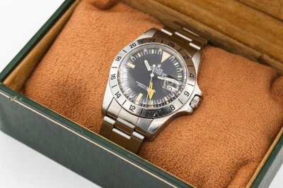 Rolex Explorer II 40mm 'Steve McQueen MK II' Stainless Steel Oyster 1655 1978