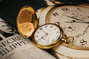 Patek Philippe Hunter Pocket Watch 53mm 18ct Yellow Gold Circa 1915