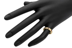 18ct Yellow Gold Diamond And Ruby Ring 1ct 3.4g