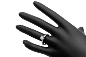 14ct White Gold Diamond Engagement Ring 1.53ct J VS1