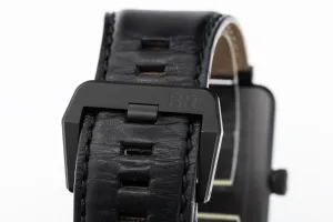 Bell & Ross Commando  46mm Black Leather BR01-96-S Circa 2010