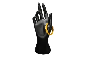 9ct Yellow Gold Presidential Baby Bracelet 19.5g