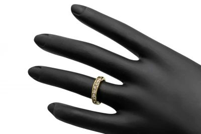 18ct Yellow Gold Diamond Wedding Band 0.50ct