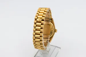 Rolex Day-Date 36mm 18ct Yellow Gold Presidential 18038 1989