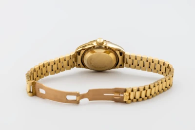 Rolex Lady DateJust 26mm 18ct Yellow Gold Presidential 69178 1988