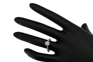 Tacori - 18ct White Gold Cushion Cut Diamond Ring 0.95ct F VS2 GIA Certified
