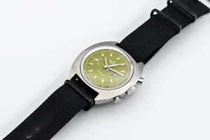 Breitling Sprint 40mm Stainless Steel Black Fabric Cal.7733 Circa 1970s