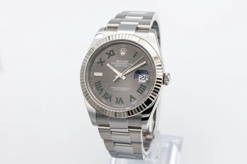 Rolex DateJust 41mm 'Wimbledon' Stainless Steel Oyster 126334 - 2022
