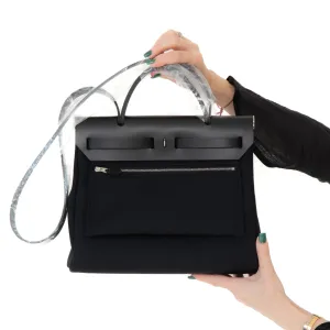 Hermes Black Herbag Zip 31 Bag 2025 UNUSED