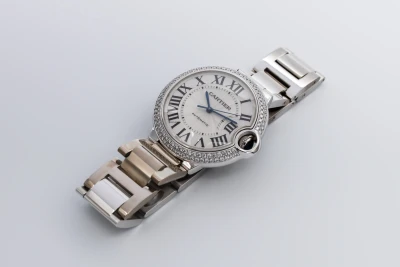 Cartier Ballon Bleu 36mm 18ct White Gold W69011Z4/3005 Circa 2010