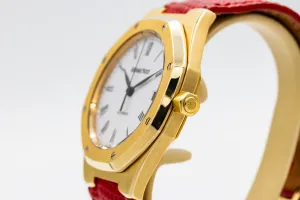 Audemars Piguet Royal Oak 36mm Red Leather 14800BA Circa 1998