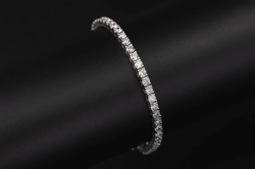 Lab Grown Brilliant Cut Diamond Tennis Bracelet Sterling Silver 5.26ct