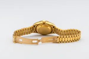 Rolex Lady DateJust 26mm 18ct Yellow Gold Presidential 69178 1994