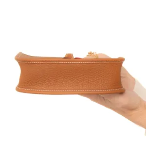 Hermes Gold Mini Evelyne 16 Amazone Bag 2025 UNUSED