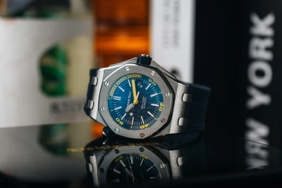 Audemars Piguet Royal Oak Offshore Diver 42mm Blue Rubber 15710ST