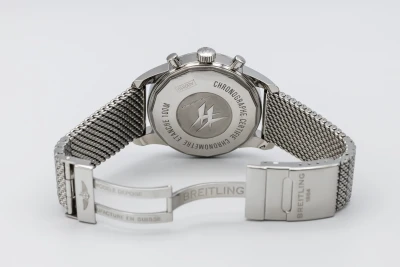 Breitling Transocean Chronograph Unitime 46mm Stainless Steel AB0510 Circa 2012