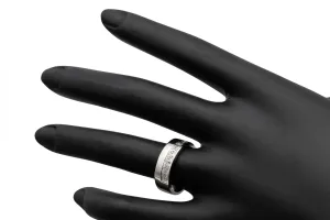 9ct White Gold Diamond Wedding Band 0.05ct