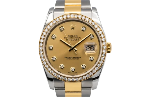 Rolex DateJust 36mm RBR Steel & 18ct Yellow Gold Oyster 116243 2012
