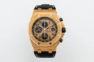 Audemars Piguet Royal Oak Offshore Chronograph 42mm Black Leather 26470OR.OO
