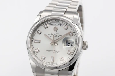 Rolex Day-Date 36mm Platinum Presidential 118206 2007