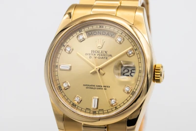 Rolex Day-Date 36mm 18ct Yellow Gold Presidential 118208 2000