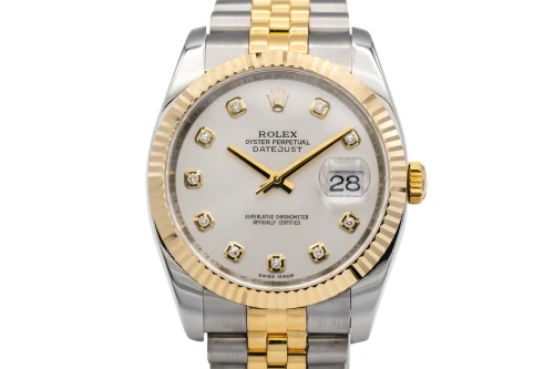 Rolex DateJust 36mm Steel & 18ct Yellow Gold Jubilee 116233 2008