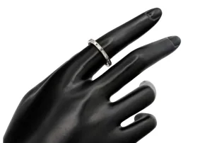 14ct White Gold Diamond Full Eternity Ring 2.5g