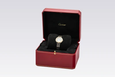 Cartier Santos Vendome 27mm Steel & 18ct Yellow Gold 81913 Circa 1980s