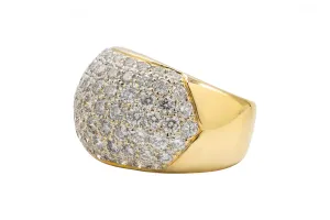 18ct Yellow Gold Diamond Ring 2ct Vs 11.8g